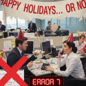 Error 7 Pasar por Alto los Días Festivos y las Horas de Permiso Pagado