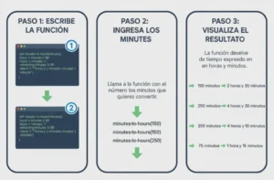 Python Convertir Minutos a Horas