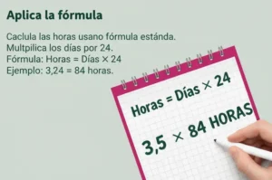 Aplica la fórmula