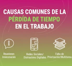 Causas Comunes de la Pérdida de Tiempo en el Trabajo