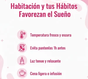 Haz que tu Habitación y tus Hábitos Favorezcan el Sueño