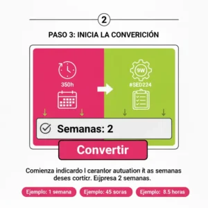 Paso 2 Inicia la Conversión