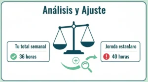 Paso 3 Analiza y Ajusta las Horas Semanales