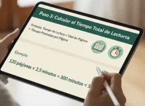 Paso 3 Calcular el Tiempo Total de Lectura