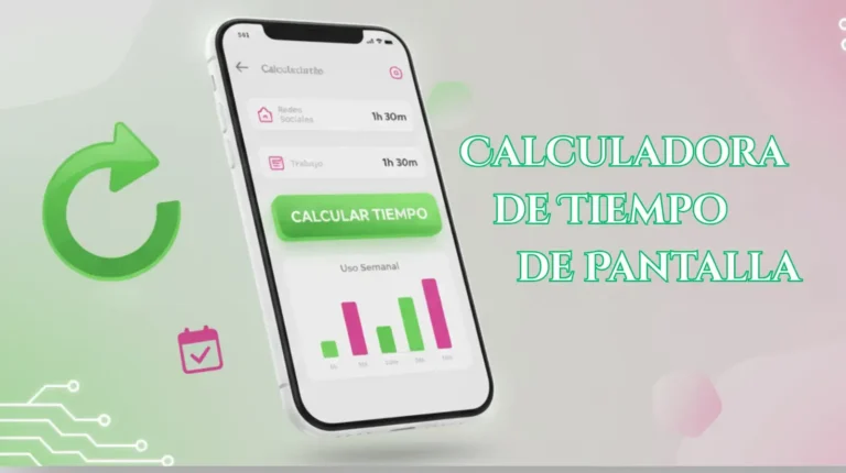 Calculadora de Tiempo de Pantalla