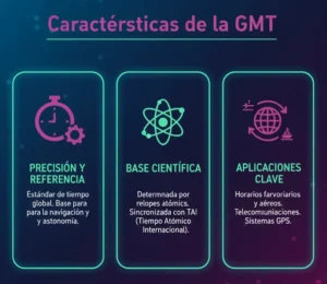 Características de la GMT