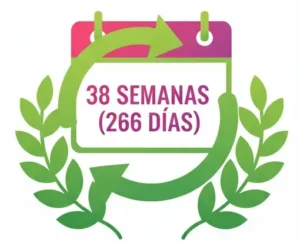 Paso 2 Cuenta las Semanas desde la Fecha de Fecundación