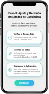 Paso 3 Ajusta y Recalcula