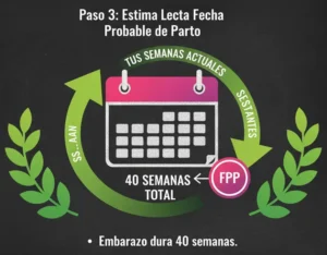 Paso 3 Estima la Fecha Probable de Parto