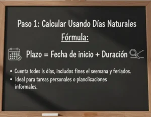 Uso de la Fórmula de Cálculo Manual