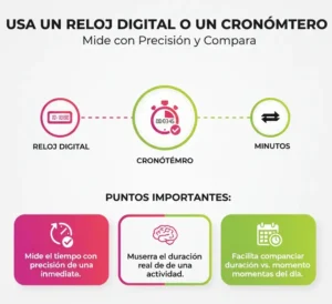 4. Usa un Reloj Digital o un Cronómetro