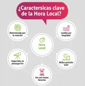 Características Clave de la Hora Local