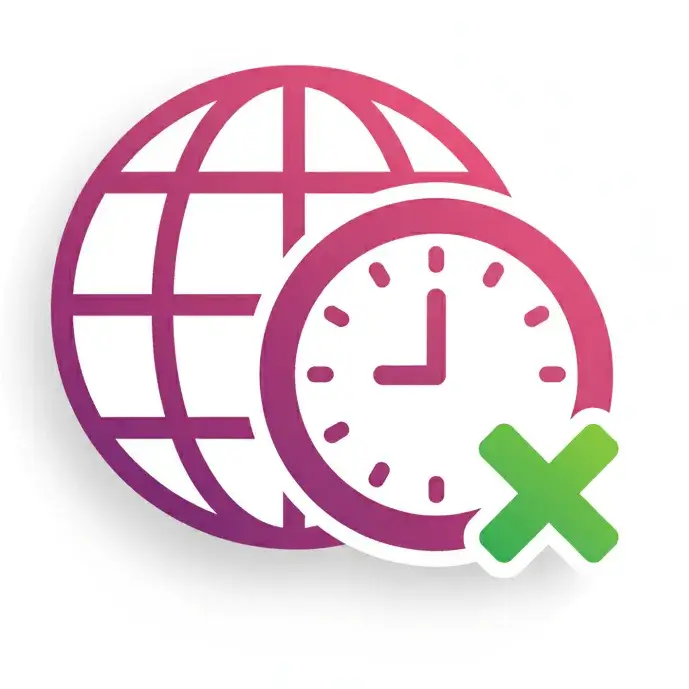 No ajustar para zonas horarias internacionales