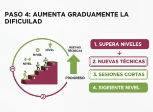 Paso 4 Aumenta Gradualmente la Dificultad