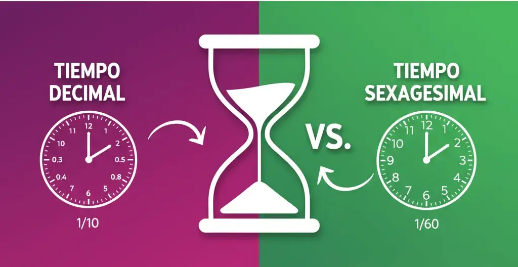 Tiempo Decimal vs. Tiempo Sexagesimal una Comparación Completa